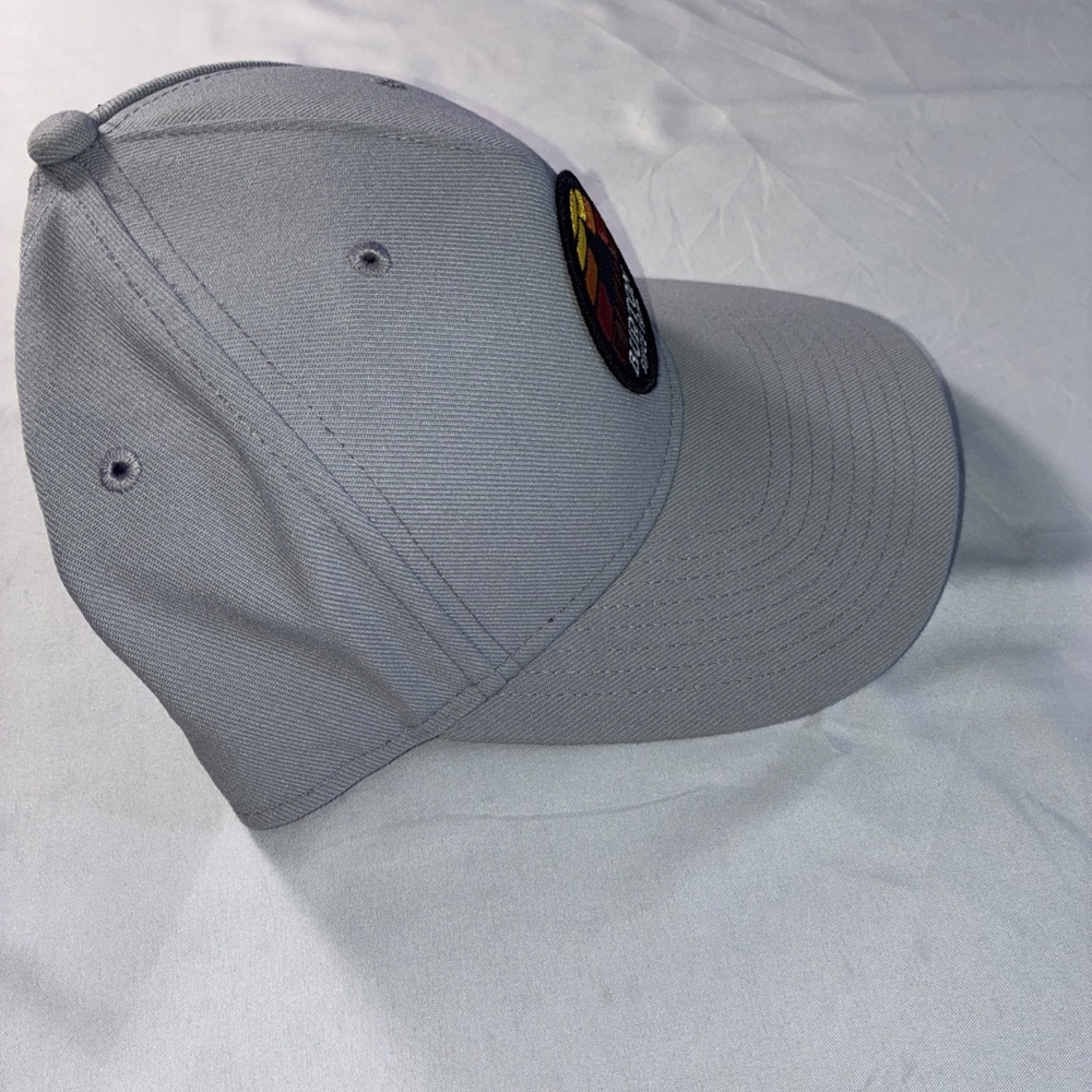 Burton Mountain Patch SnapBack Hat Snowboard And Skate Gray - Picture 4 of 8